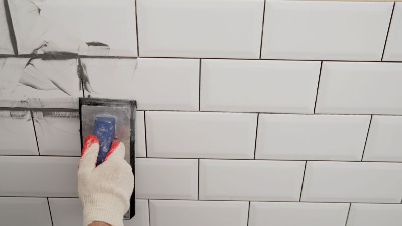 Glass Block Grout Repair