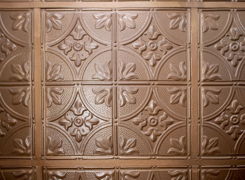 Tin Wall Tile Installation